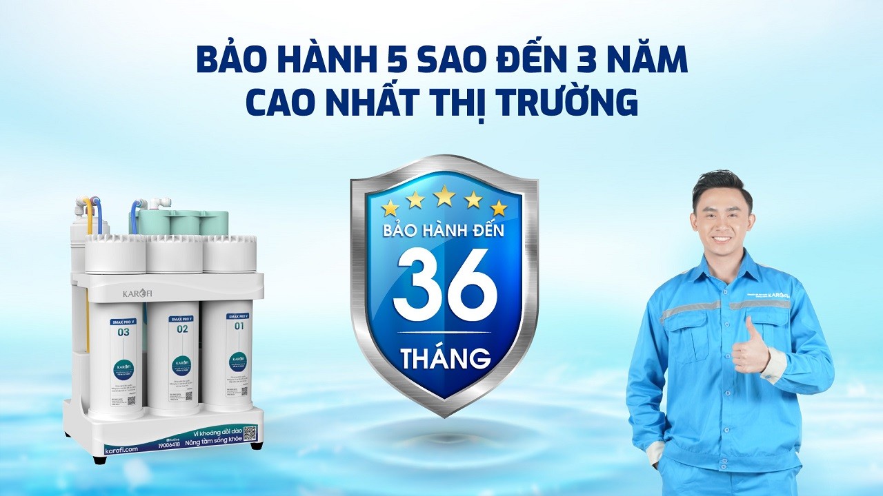 Máy lọc nước Karofi KAQ-U05 PRO